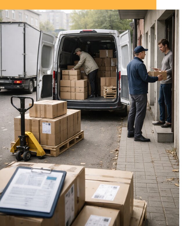 Доставка грузов от двери до двери с таможней от 45882 руб.