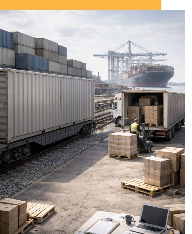 Мультимодальные перевозки грузов по миру от 45882 руб