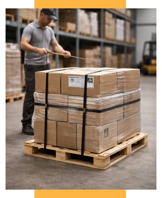 Упаковка и паллетирование грузов от 3569 р. | СетСервис-Чрк