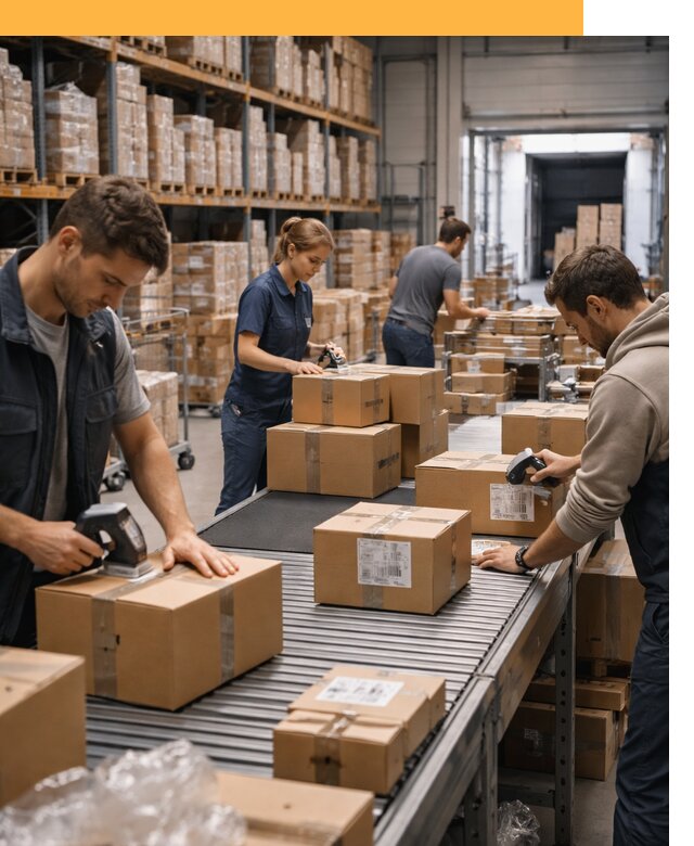 Доставка товаров для маркетплейсов от двери до склада от 7647