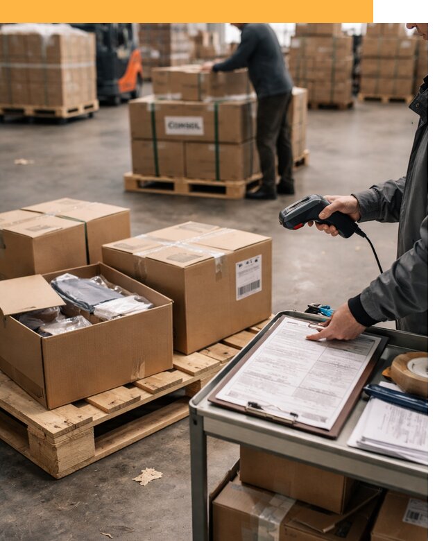 Сборные грузы из Китая: доставка, склад и таможня от 18353