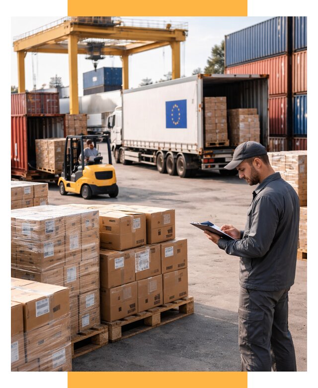 Доставка грузов из Европы от 12235 р., логистика СетСервис-Чрк