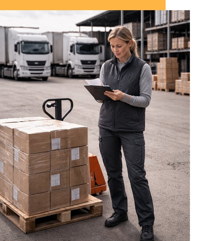 Доставка грузов из Европы к дверям клиента от 12235 руб