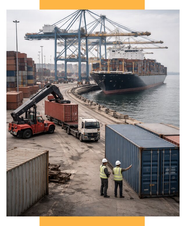 Морские перевозки из Европы от 61176 р. за контейнер | СетСервис-Чрк