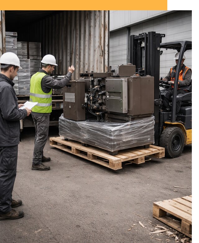 Доставка промышленного оборудования из Европы от 45882