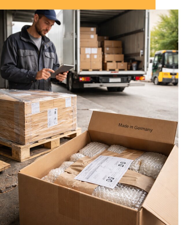 Доставка грузов из Германии от 45882 руб с таможенным оформлением