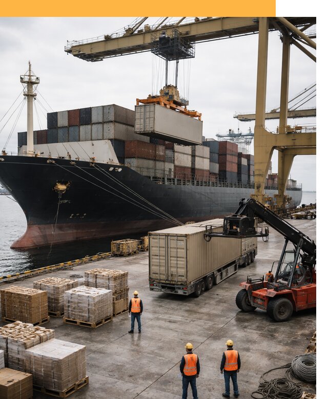 Морские перевозки из Индии: доставка FCL/LCL, таможня от 122352