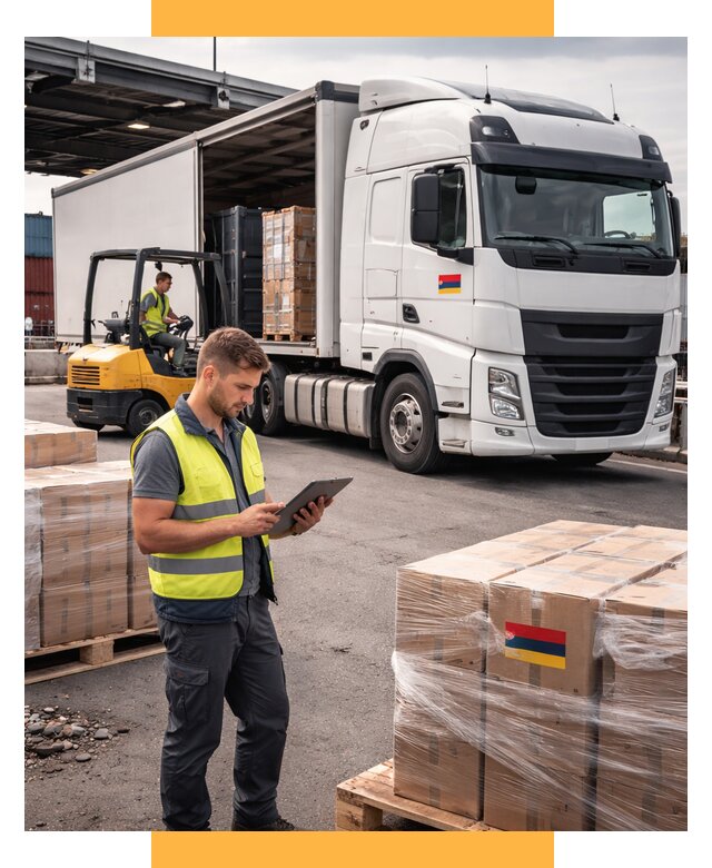 Автоперевозки из Армении от 96862 р. — услуги СетСервис-Чрк