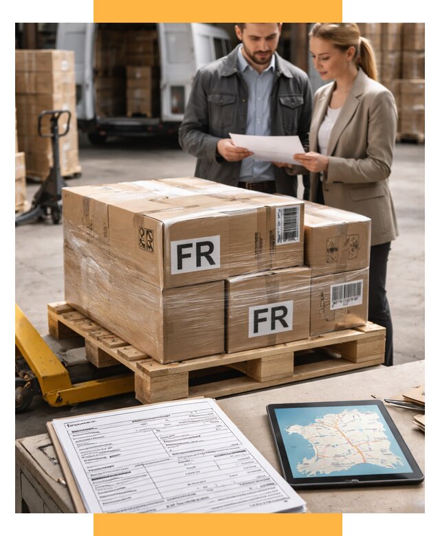 Доставка грузов в Францию от 25490 р., логистика СетСервис-Чрк