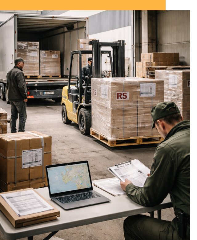 Доставка грузов в Сербию от 45882 руб, международные перевозки