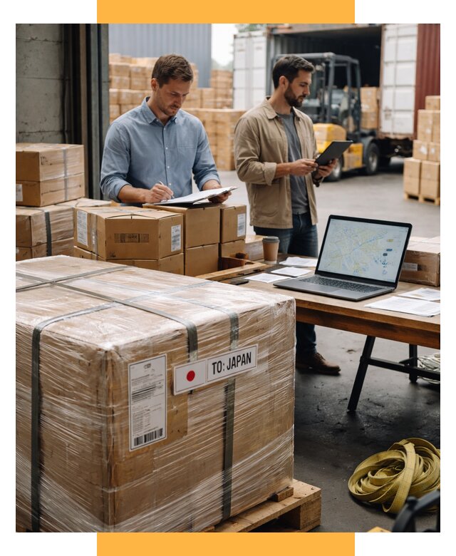 Доставка грузов в Японию от 25490 р., логистика СетСервис-Чрк