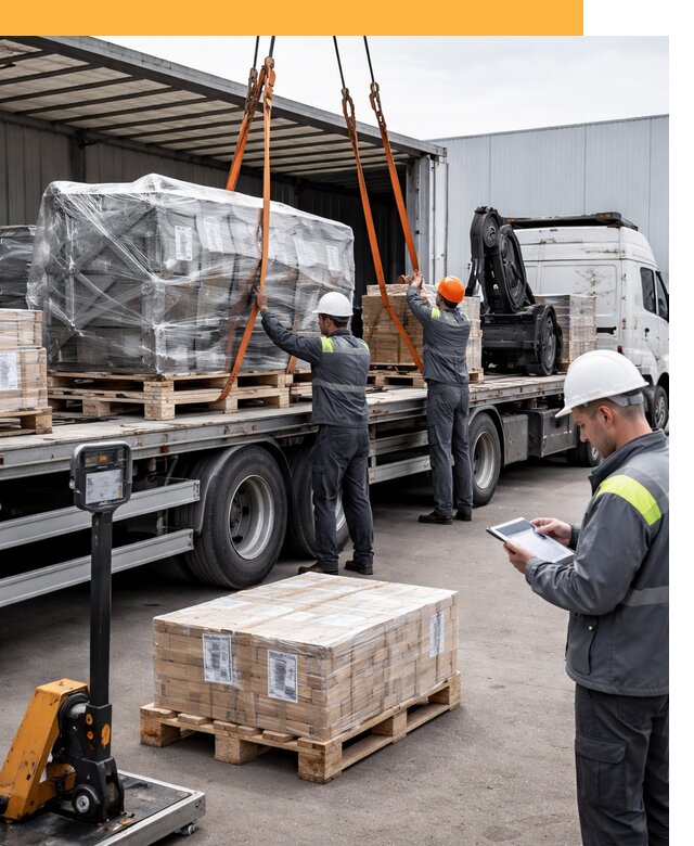 Перевозка крупного оборудования по миру от 30588 руб