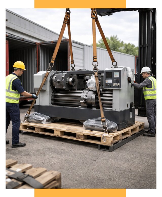 Перевозка станков и таможня от 61176 р. | СетСервис-Чрк логистика