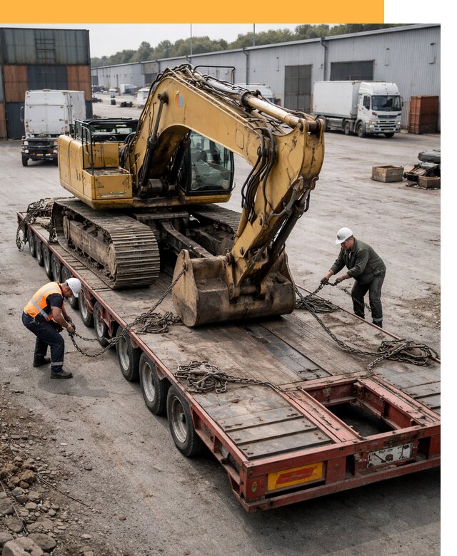 Перевозка спецтехники по России и миру от 45882 руб