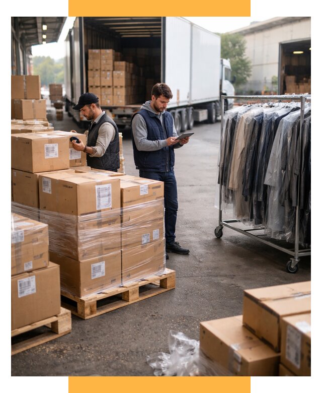 Перевозка и доставка одежды из Китая от 7647 р., СетСервис-Чрк