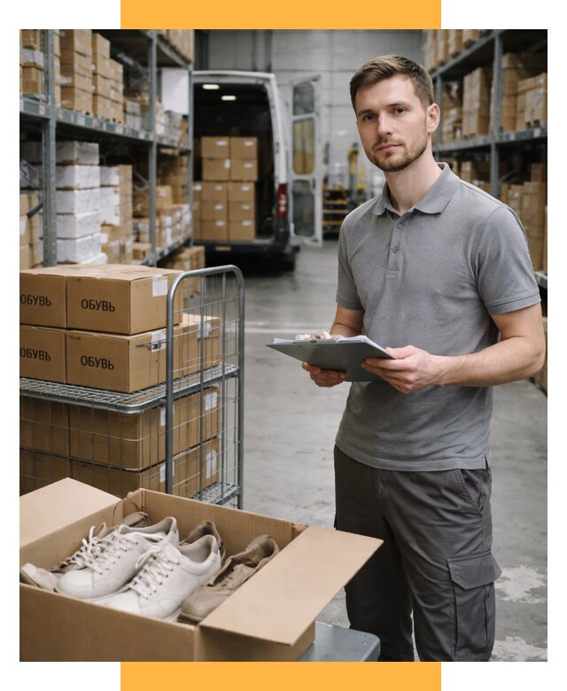 Доставка обуви из Китая и Турции от 4588 р. СетСервис-Чрк