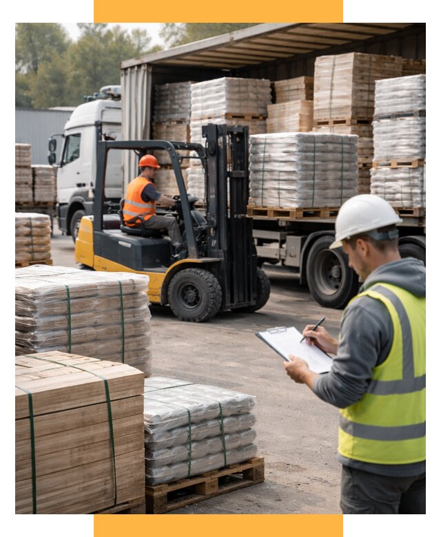 Перевозка строительных материалов от 5608 р. | СетСервис-Чрк