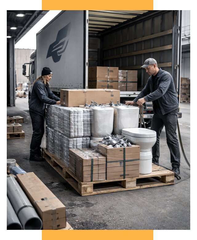 Перевозка сантехники под ключ от 1835 р. | СетСервис-Чрк