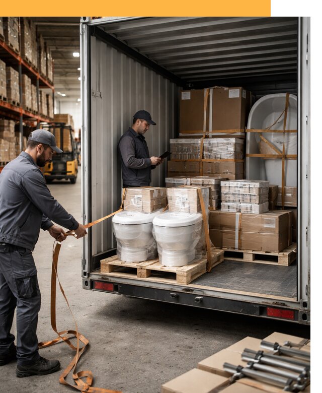 Перевозка сантехнического оборудования по России и миру от 1835