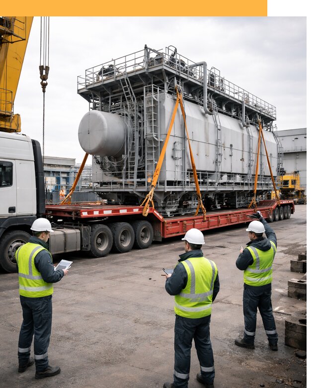 Перевозка негабаритных грузов по миру от 122352 руб