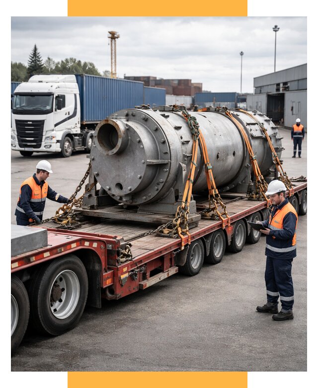 Перевозка тяжеловесных грузов под ключ от 152940 р. | СетСервис-Чрк