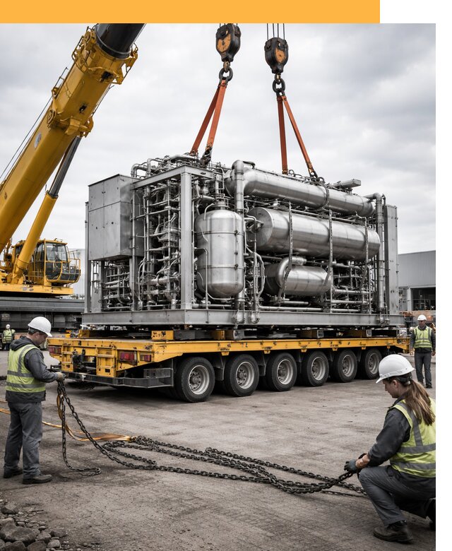 Перевозка тяжеловесных грузов по миру от 152940 руб