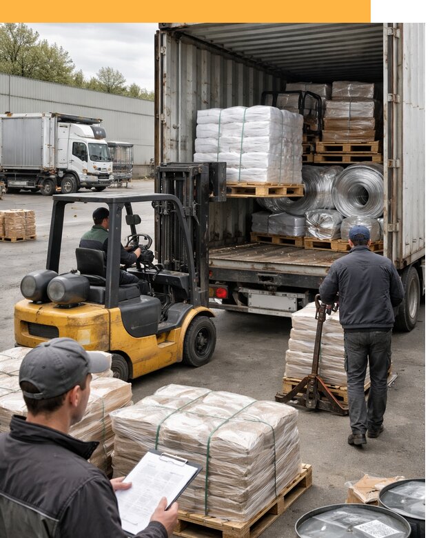 Международная перевозка сырья для производства от 6627 руб