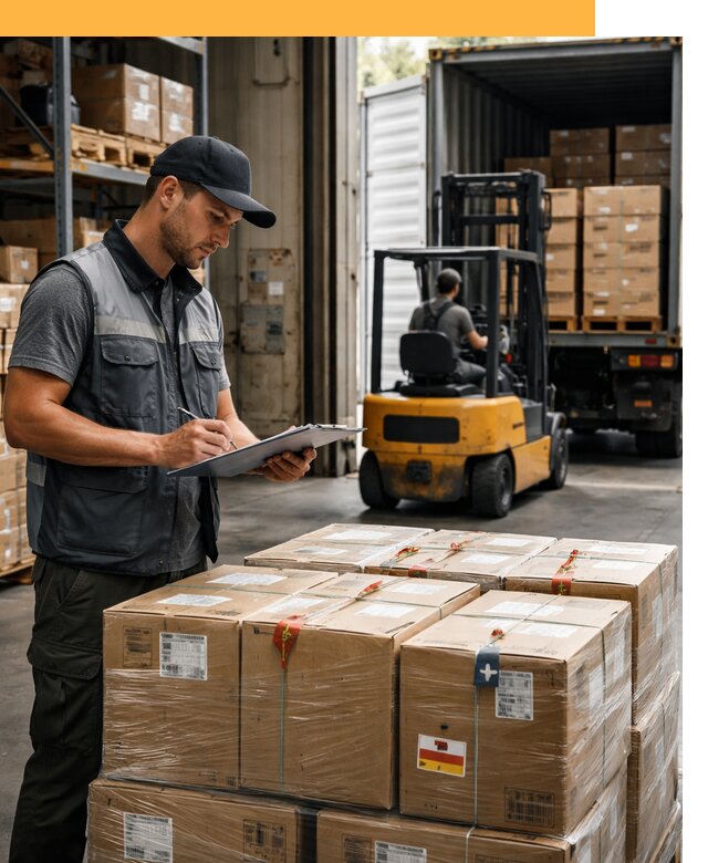 Реэкспорт товаров с таможенным оформлением и доставкой от 12235