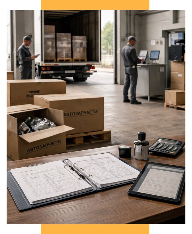 Таможенное оформление автозапчастей под ключ от 8667 р., СетСервис-Чрк