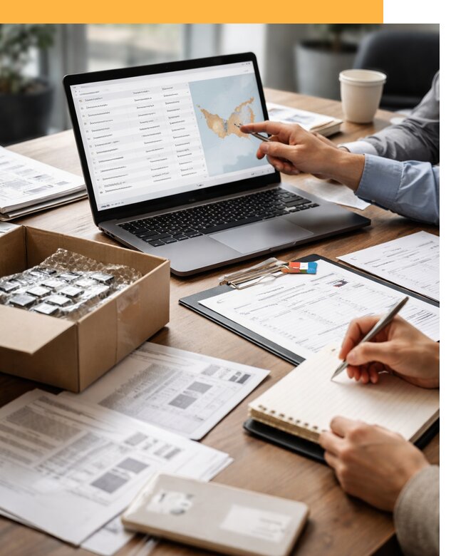 Поиск надежного поставщика в ОАЭ от 12235 рублей